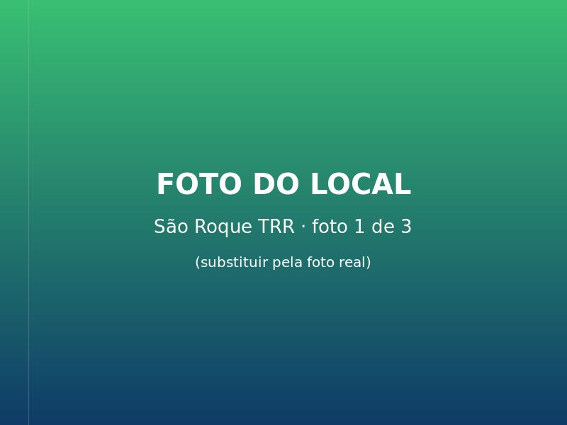 Local de trabalho da São Roque TRR, foto 1